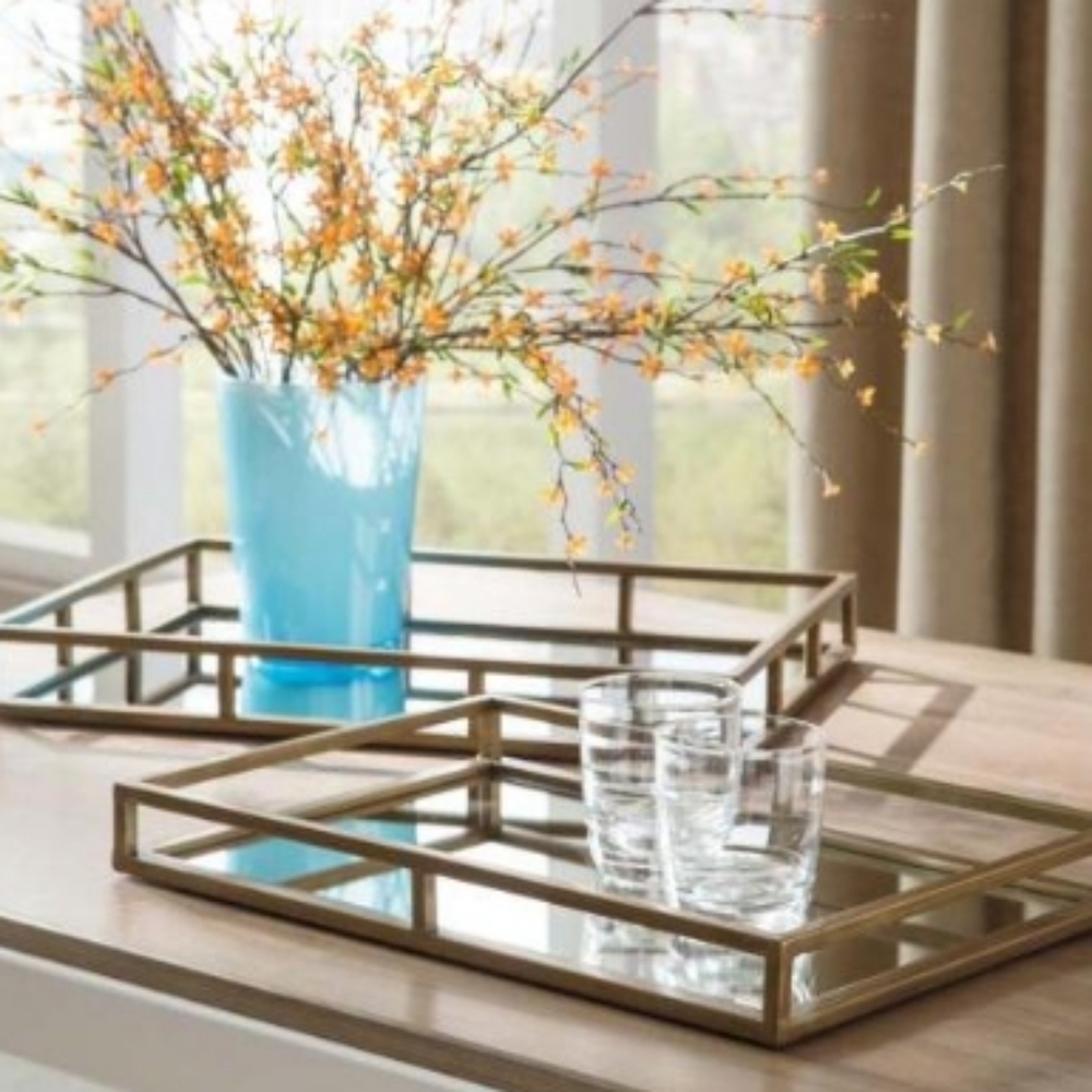 Ocie decorative trays (set of 2)